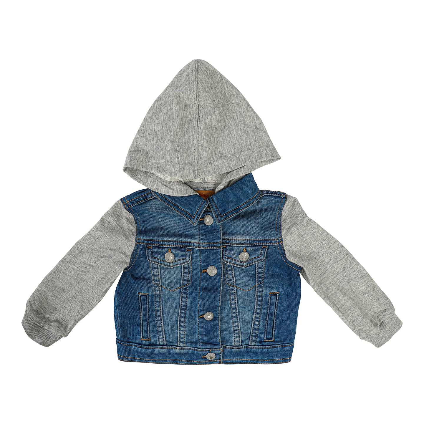 Hooded Denim Trucker Jacket - Denny's