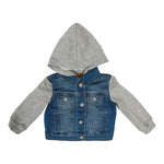 Hooded Denim Trucker Jacket - Denny's