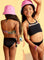 Lola Bikini Black Multi - Denny's