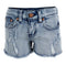 Five Pocket Distressed Shorts - Denny's