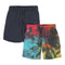 2 Pack Tie Dye Shorts - Denny's
