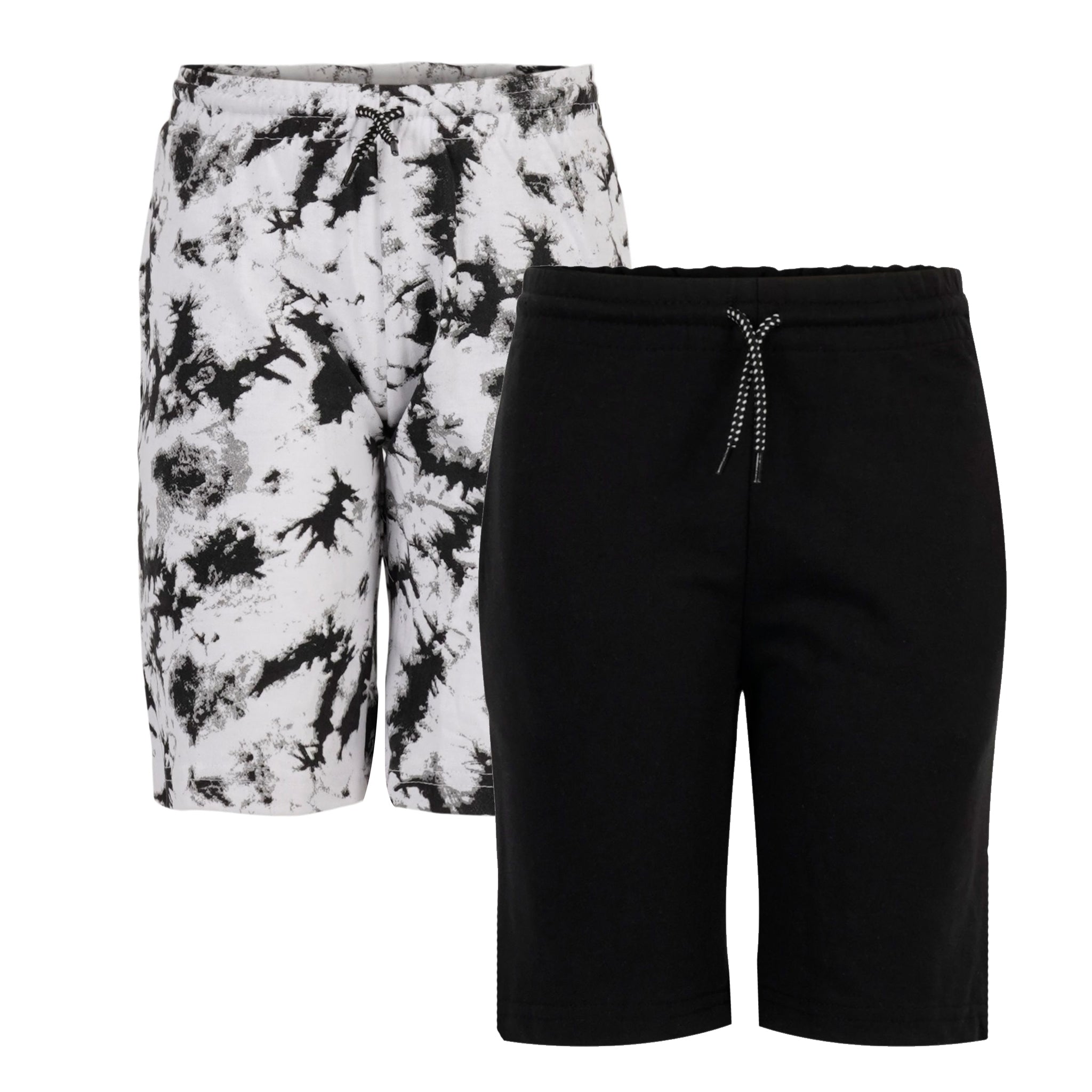Tie Dye & Solid 2 Pack Shorts - Denny's