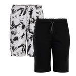Tie Dye & Solid 2 Pack Shorts - Denny's