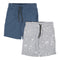 Splatter Solid 2 Pack Shorts - Denny's