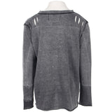 Long Sleeve Cutouts Top with Good Vibes and Primary Stars - Denny's