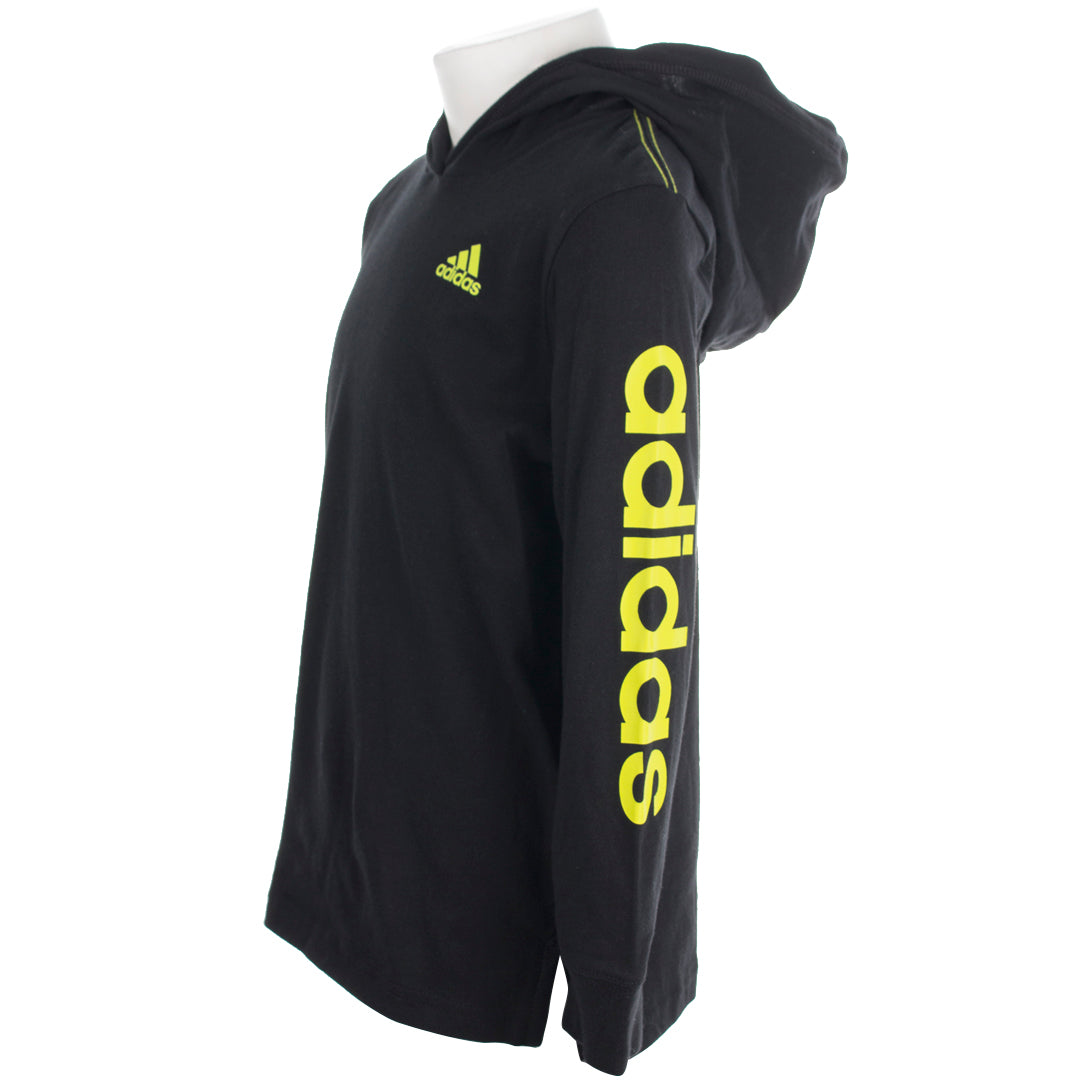 Branded Linear Long Sleeve Hoody - Denny's