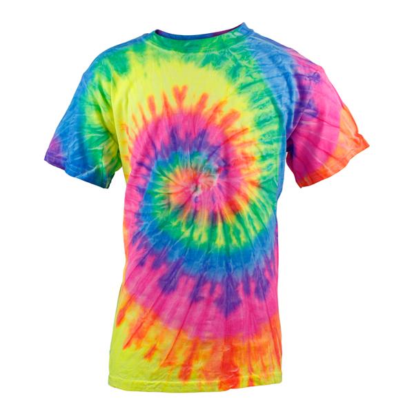 Short Sleeve Tie Dye Crop Crew - Denny's