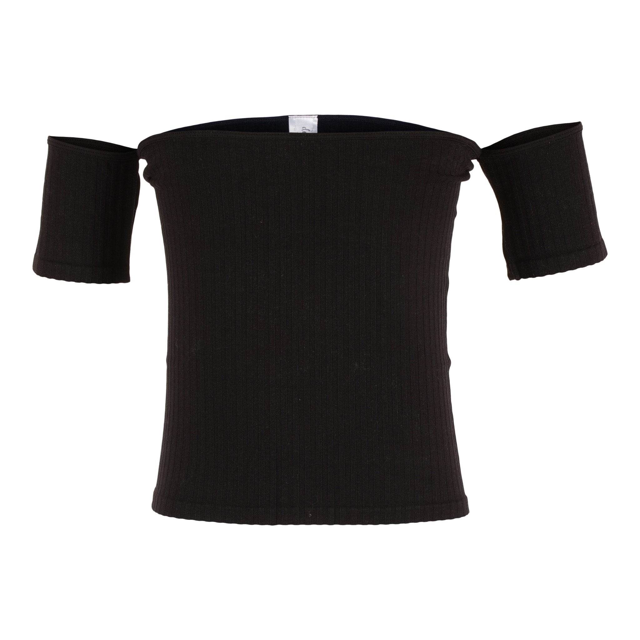 Ribbed Off Shoulder Top - Denny's