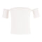 Ribbed Off Shoulder Top - Denny's