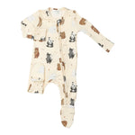 Bear Hugs Zipper Footie - Denny's
