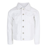 Raw Edge Hem Denim Jacket - Denny's