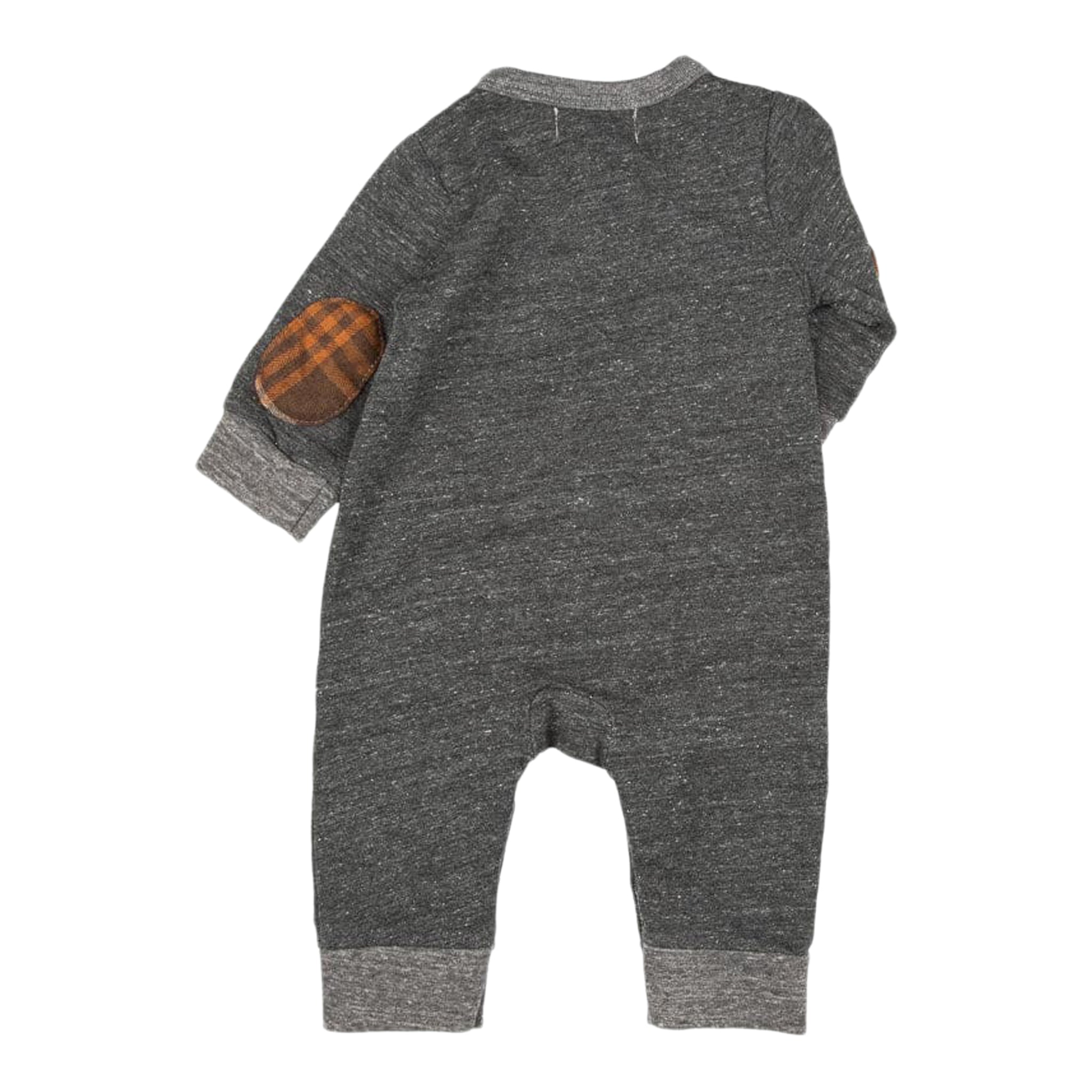 Bailey Plaid Patches Coverall - Denny's