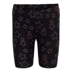 3pk Bike Shorts with Stars - Denny's