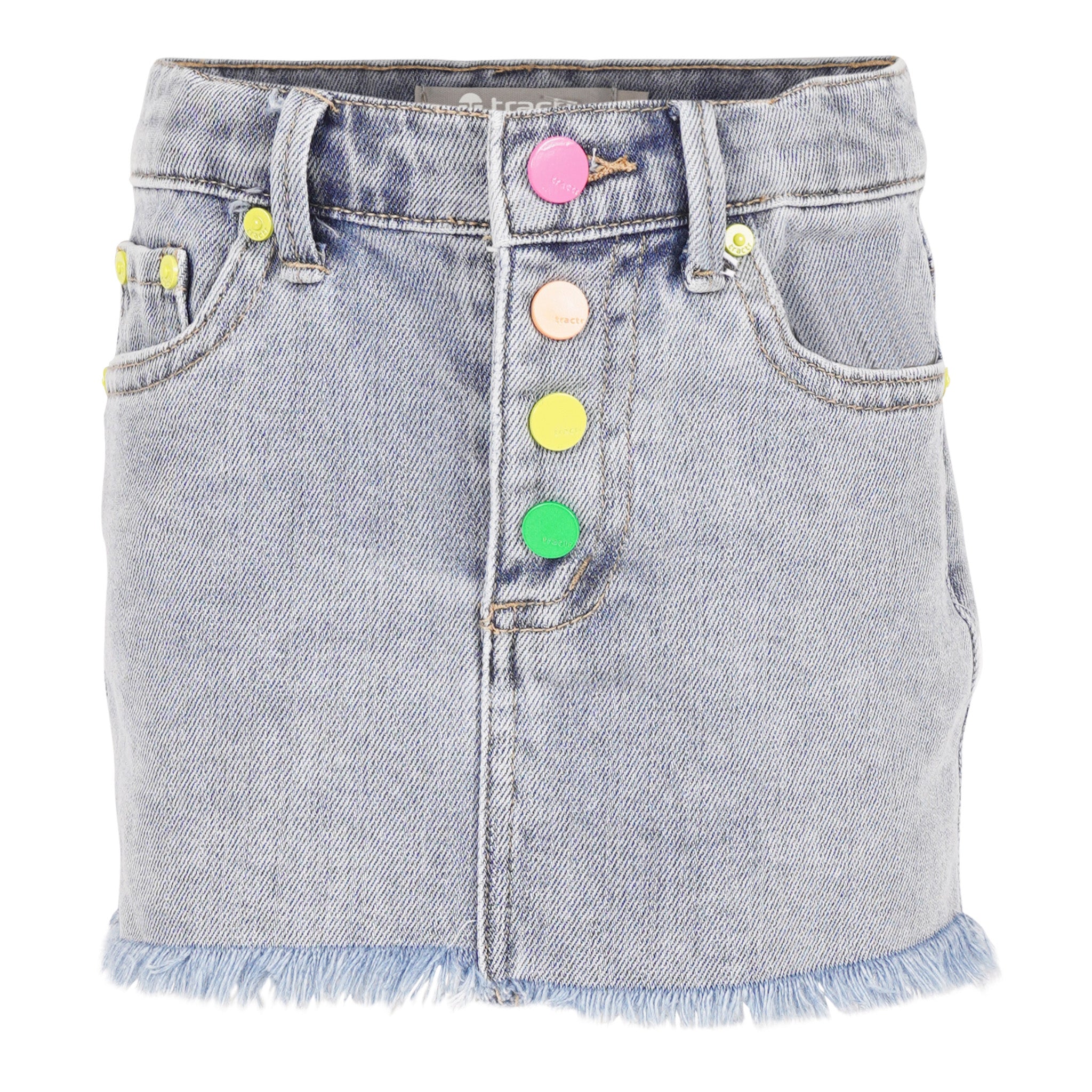 Skirt with Rainbow Button - Denny's