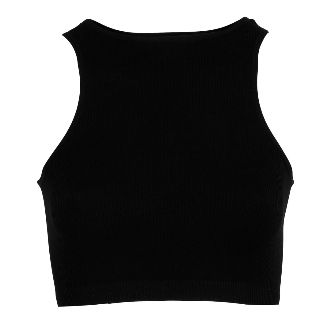 High Neck Crop Tank | Denny's High Neck Crop Tank | Denny's