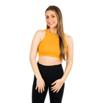 High Neck Crop Tank - Denny's