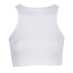 High Neck Crop Tank - Denny's