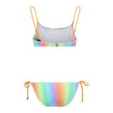 Sunny Rayz Bralette & Tie Side Bottom Bikini - Denny's