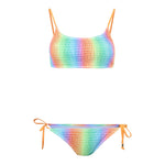 Sunny Rayz Bralette & Tie Side Bottom Bikini - Denny's