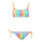 Sunny Rayz Bralette & Tie Side Bottom Bikini - Denny's