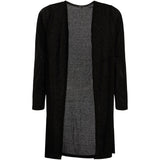 Side Slit Long Cardigan - Denny's