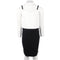 Ava Dress Ivory Combo - Denny's