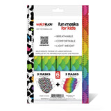 Rainbow and Leopard 6pk Disposable Mask - Denny's