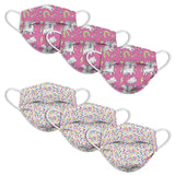 Unicorn Sprinkles 6pk Disposable Mask - Denny's
