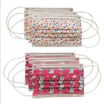 Unicorn Sprinkles 6pk Disposable Mask - Denny's