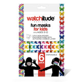 Rainbow and Butterflies 6pk Disposable Masks - Denny's