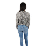 Leopard Crop Sweatshirt - Denny's