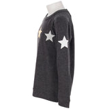 Hacci Top with Glitter Stars - Denny's