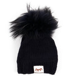 Knit Hat with Pom Pom - Denny's