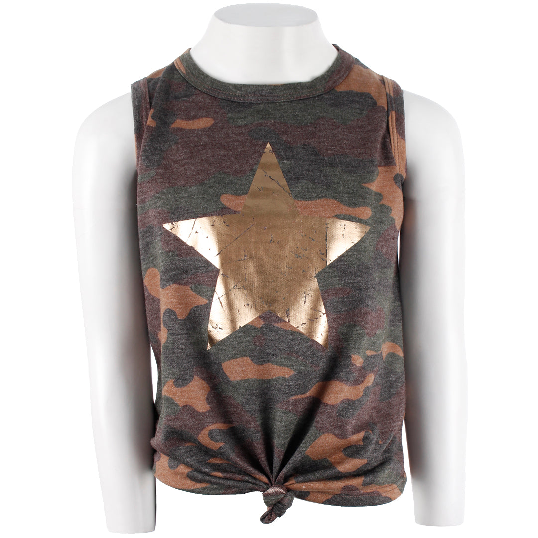 Knot Front Tank With Star - Denny's