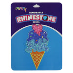 Ice Cream Cone Rhinestone Decal - Denny's