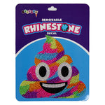 Rainbow Poop Rhinestone Decal - Denny's