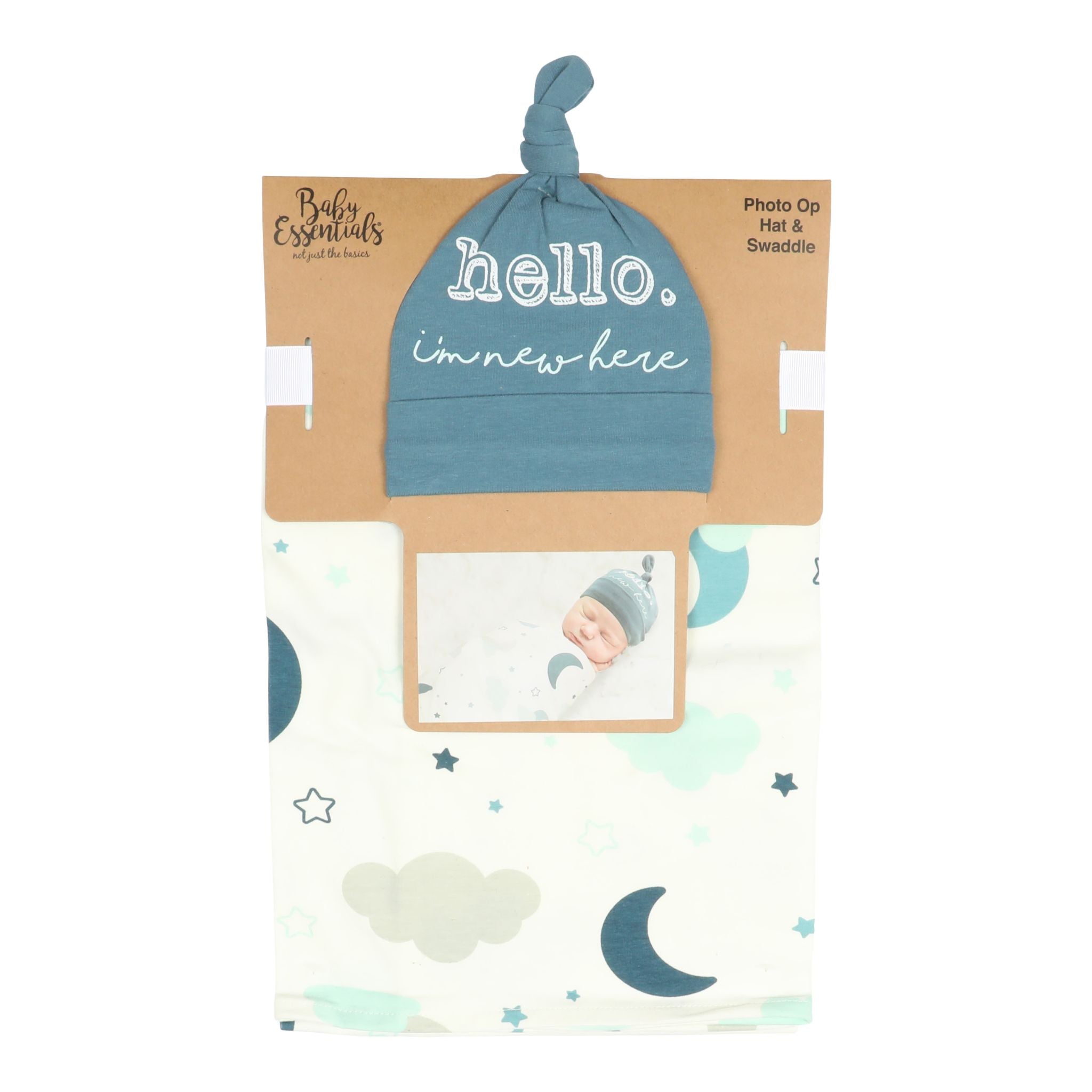 2pc Hello Wrap & Hat Set - Denny's