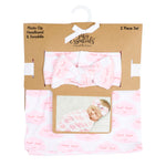 2pc Girl Smiley Wrap Set - Denny's