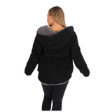 Reversible Fuzzy Cardigan - Denny's