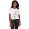 Short Sleeve Crop Lightning Splash Tee - Denny's