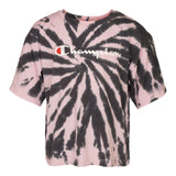 Black And Pink Tie Dye Tee - Denny's