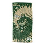 Bucks Tie Dye Beach Towel - Denny's