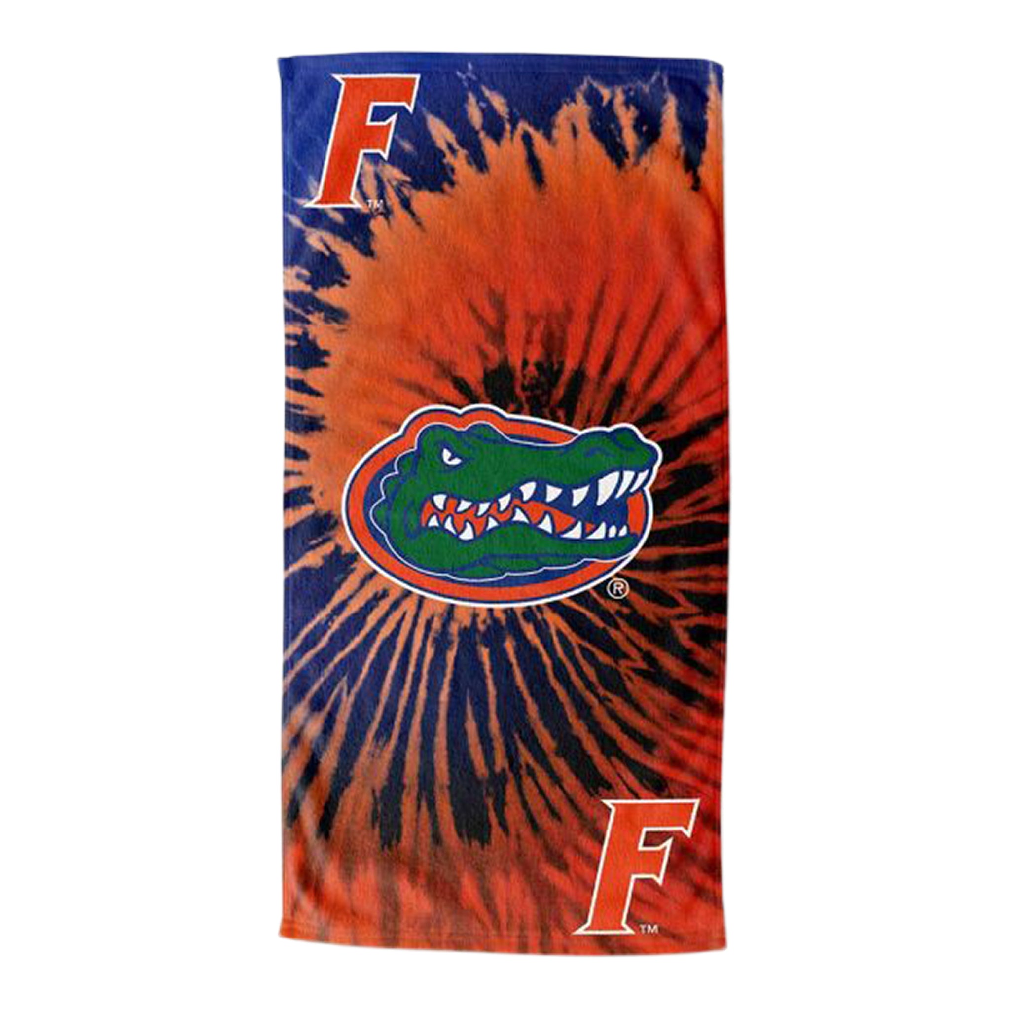 Gators Tie Dye Beach Towel