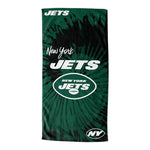 Jets Tie Dye Beach Towel - Denny's
