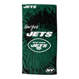 Jets Tie Dye Beach Towel - Denny's