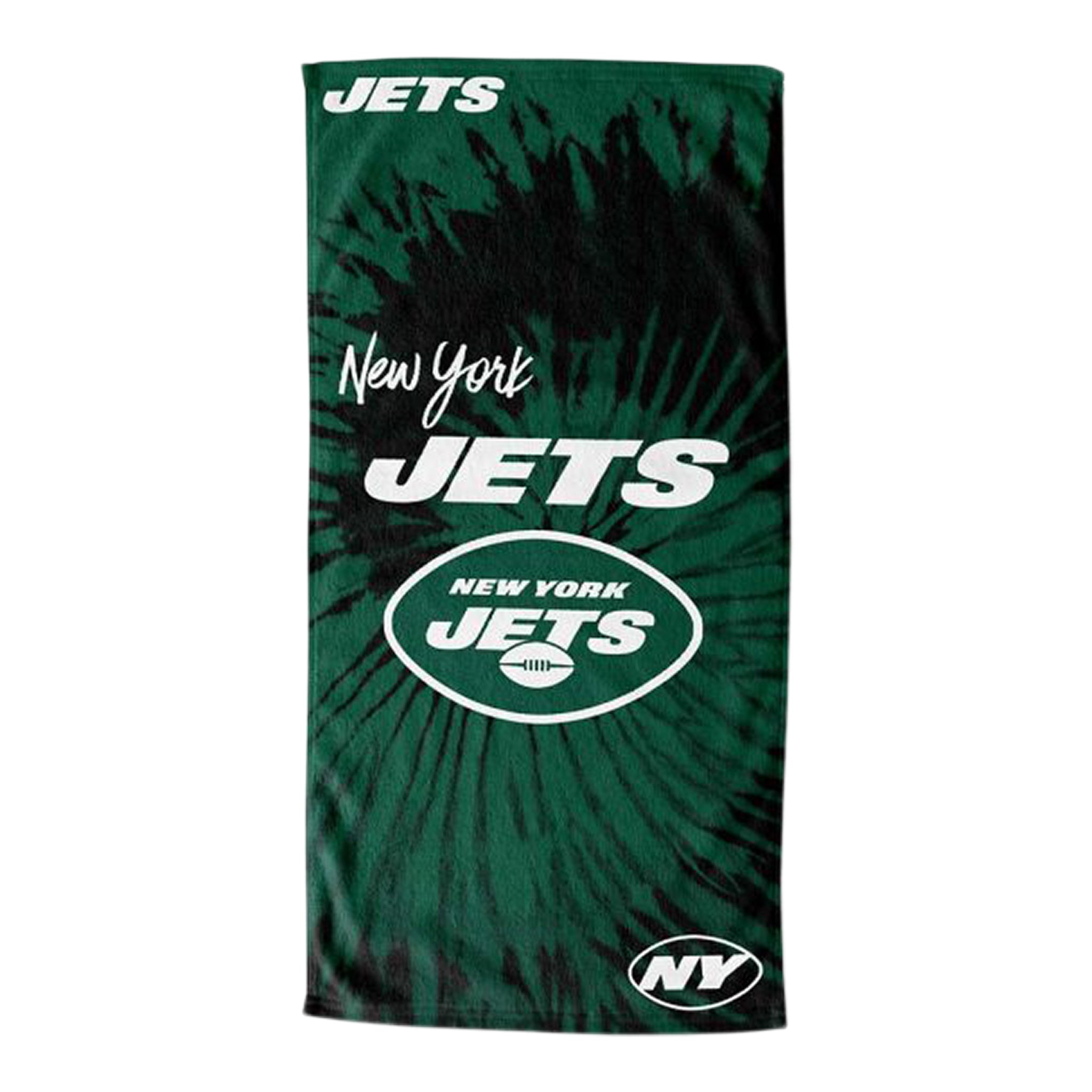 Jets Tie Dye Beach Towel - Denny's