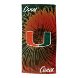 Miami Tie Dye Beach Towel - Denny's