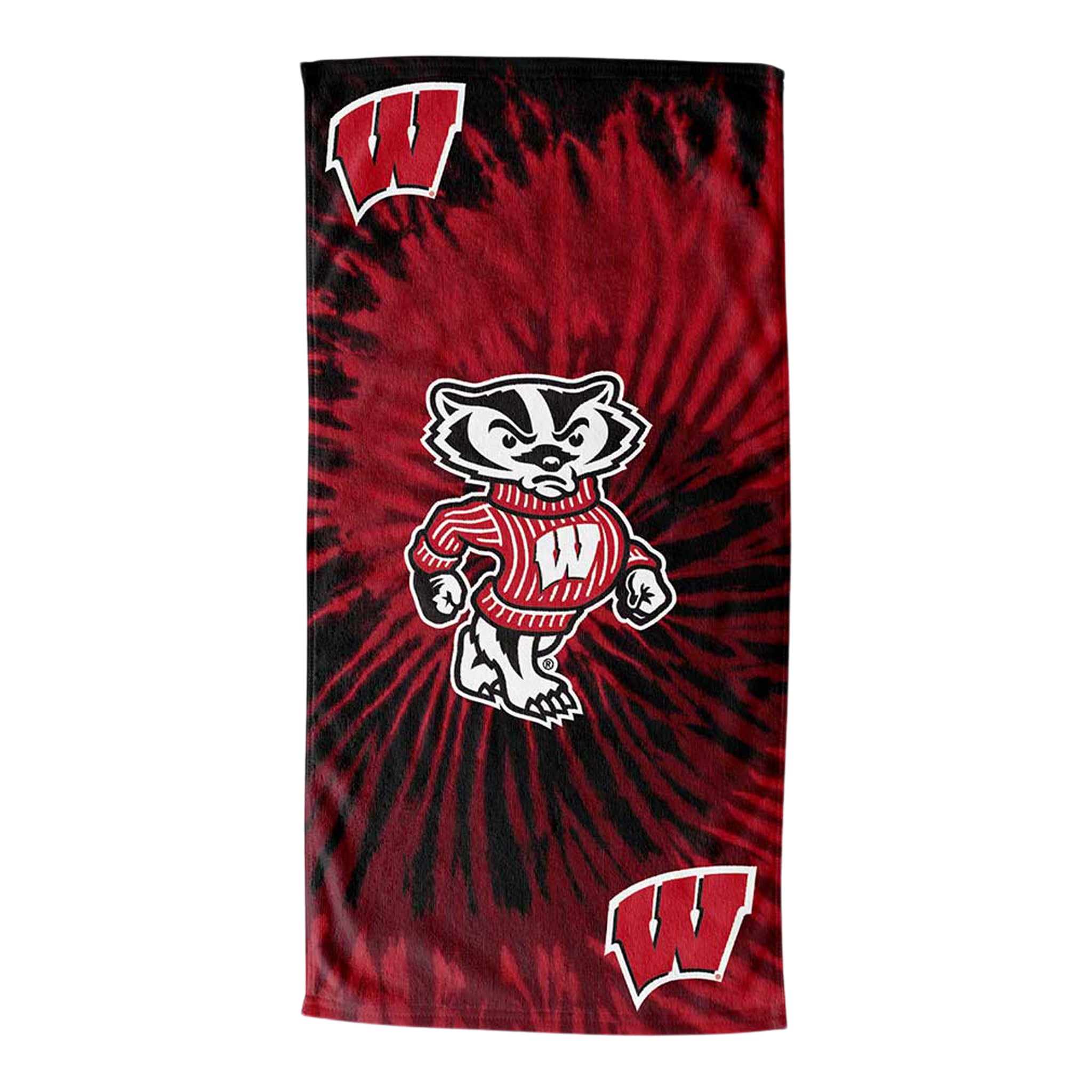 Wisconsin Tie Dye Beach Towel