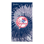 Yankees Tie Dye Beach Towel - Denny's