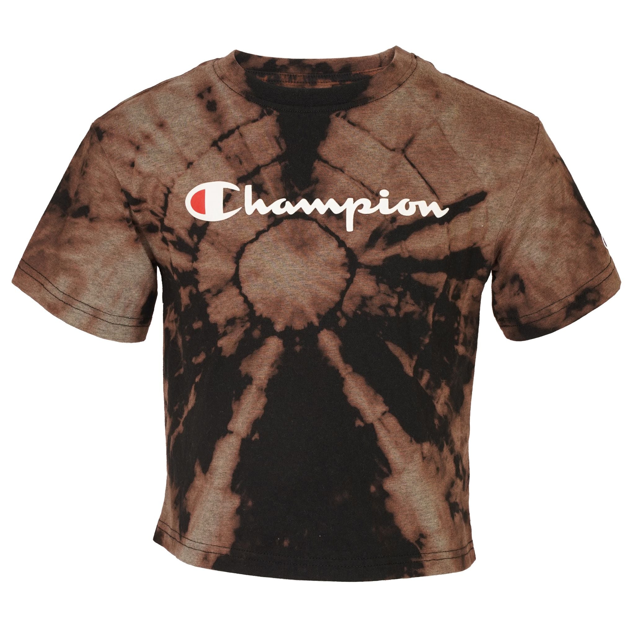 Bleach Burst Short Sleeve Boxy Tee - Denny's